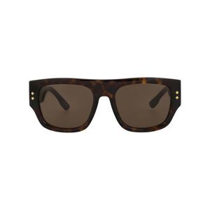 Gucci Square-Frame Recycled Acetate Sunglasses Brown Mens